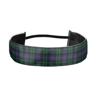 Cinta Para La Cabeza Black Watch Tartan, Plaid