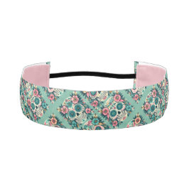 Cinta Para La Cabeza Boho Calaveras de Azúcar