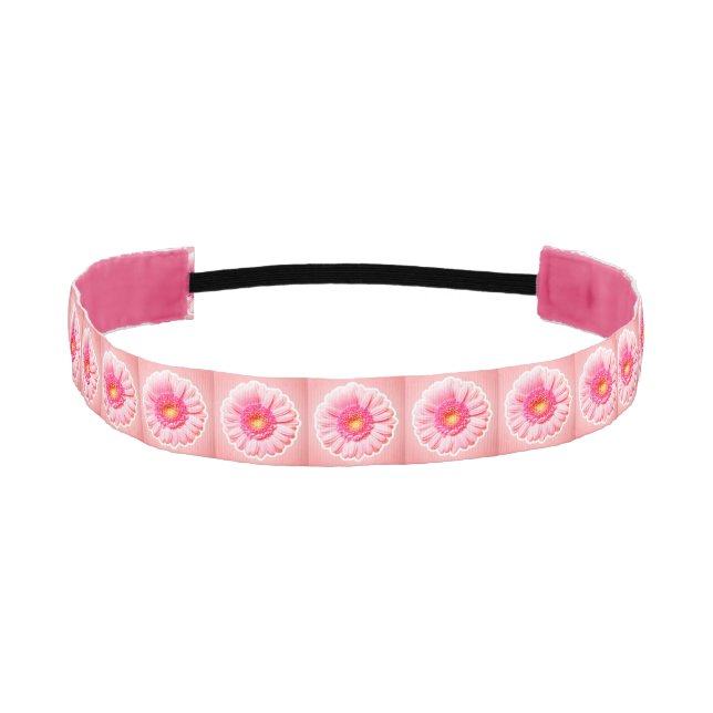Cinta Para La Cabeza Boho Pink Daisy Crown (Anverso)