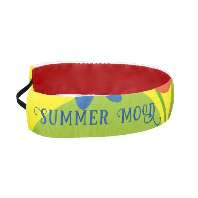 Cinta Para La Cabeza Bonito diseño floral de verano (Izquierda)