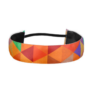 Cinta Para La Cabeza Bonito Triangle grunge patrón I + tus ideas