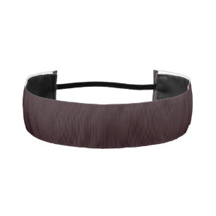 Cinta Para La Cabeza Borgoña oscura Plain Burgundy