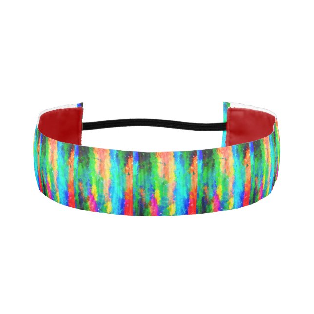 Cinta Para La Cabeza Cabeza colorida no deslizante (Anverso)