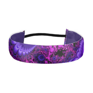 Cinta Para La Cabeza Cabeza Fractal de flores
