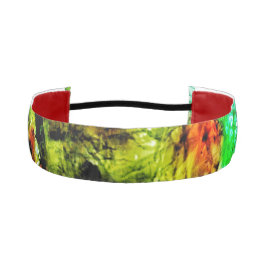 Cinta Para La Cabeza Calm yellow abstract orange Non-Slip Headbands,Joy