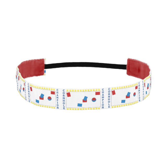 Cinta Para La Cabeza Campeón de Cornhole (Anverso)