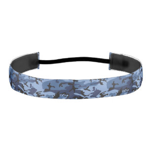 Cinta Para La Cabeza Camuflaje azul de la marina, ejército, ejército