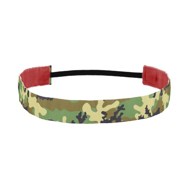 Cinta Para La Cabeza Camuflaje de bosque (Anverso)