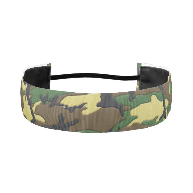 Cinta Para La Cabeza Camuflaje de caza militar (Anverso)