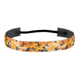 Cinta Para La Cabeza Camuflaje naranja, Ejército