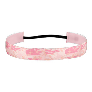 Cinta Para La Cabeza Camuflaje Rosa, Militar, Ejército