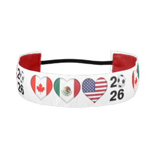 Cinta Para La Cabeza Canadá, México, EE.UU., sede del Torneo de Fútbol 