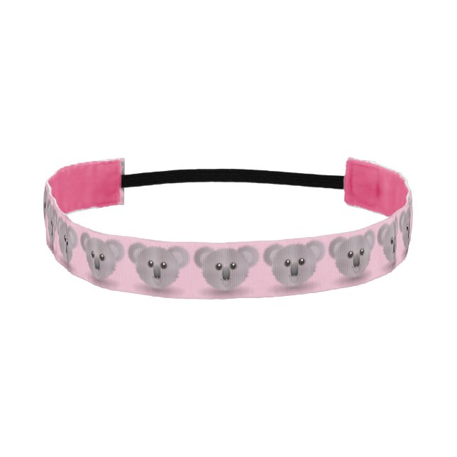 Cinta Para La Cabeza Cara del oso de koala (Anverso)