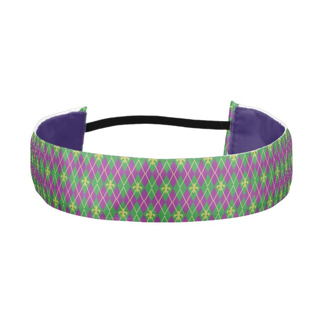 Cinta Para La Cabeza Carnaval Argyle Headband (Anverso)