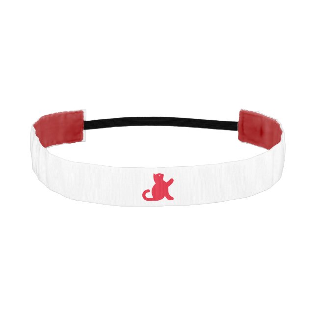 Cinta Para La Cabeza Cat Dice Hola (Anverso)