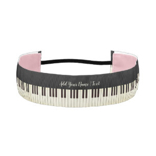 Cinta Para La Cabeza Cayos de piano de maestro de música personalizado