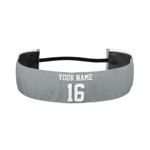 Cinta Para La Cabeza Charcarbón Grey Sports Jersey