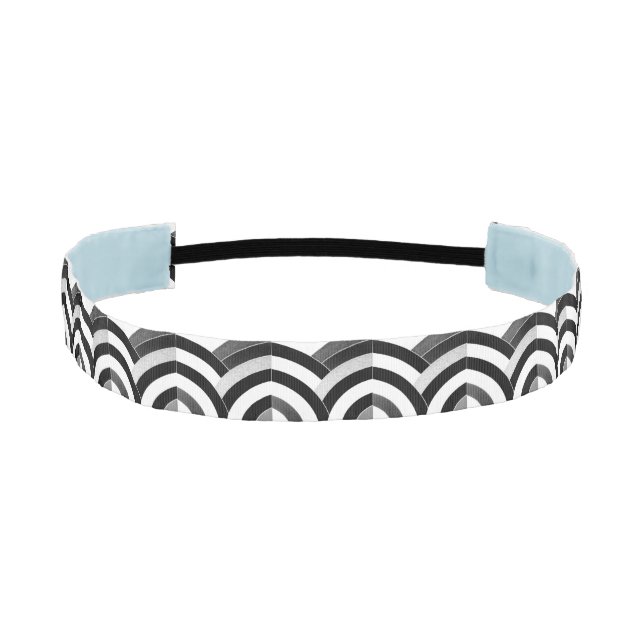 Cinta Para La Cabeza chevrons de moda modernos y elegantes (Anverso)