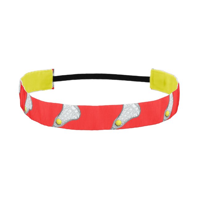 Cinta Para La Cabeza Chicas Lacrosse Athletic Headband (Anverso)