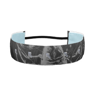 Cinta Para La Cabeza Chrome Style Scorpio Zodiac Sign on Hevelius