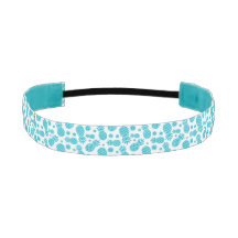 Cintillo con estampado gráfico de piña blanco Aqua