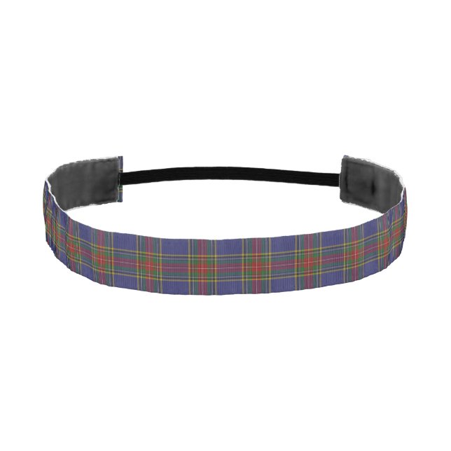 Cinta Para La Cabeza Clan MacBeth Tartan Plaid Head Band (Anverso)