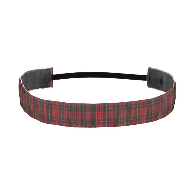 Cinta Para La Cabeza Clan MacQueen Tartan Plaid Head Band (Anverso)
