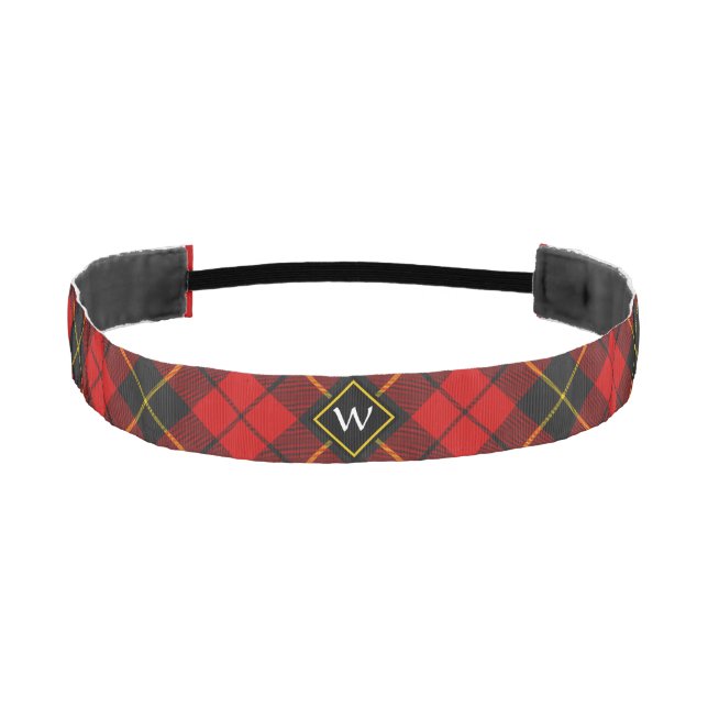 Cinta Para La Cabeza Clan Wallace Tartan Athletic Headband (Anverso)