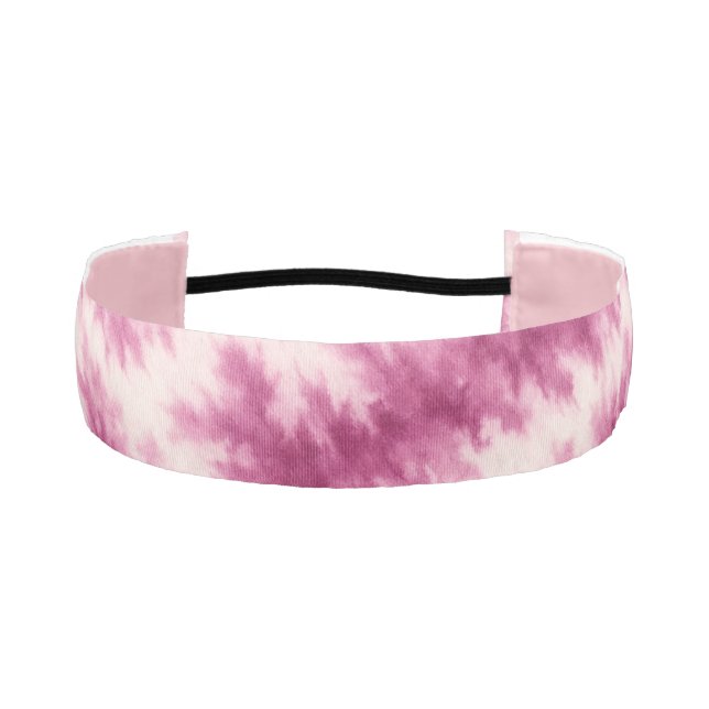 Cinta Para La Cabeza Colección Tie-dye Opalina Malva (Anverso)