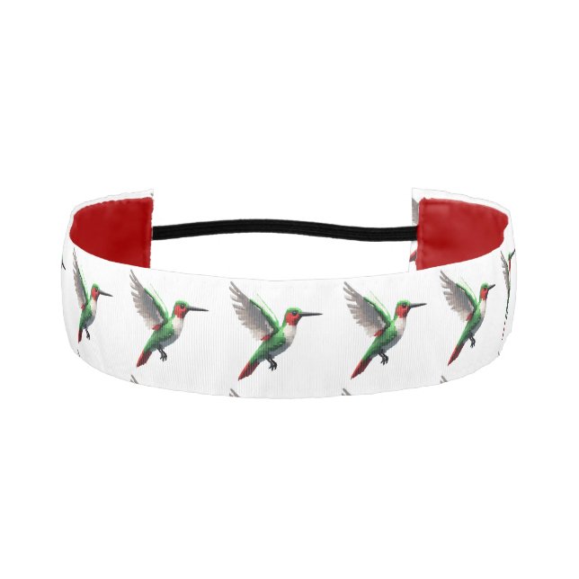 Cinta Para La Cabeza Colibrí verde (Anverso)