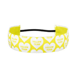 Cinta Para La Cabeza Color War Yellow Team Hair Accessory 