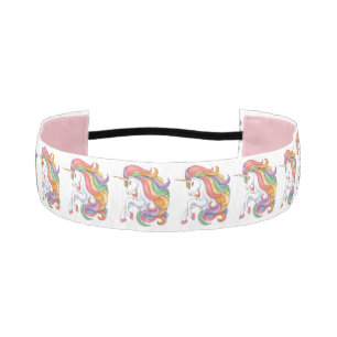 Cinta Para La Cabeza Coloridas Unicornios
