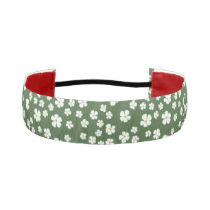 Cinta Para La Cabeza Colorido Abstracto Patrón Floral Cabeza atlética