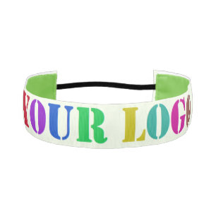 Cinta Para La Cabeza Company Logo Photo Personalized Athletic Headband
