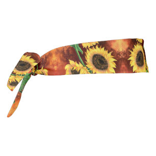 Cinta para la cabeza con girasoles