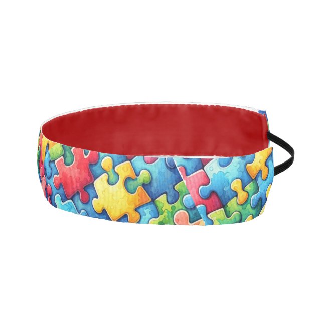 Cinta Para La Cabeza Conciencia sobre el autismo (Derecha)