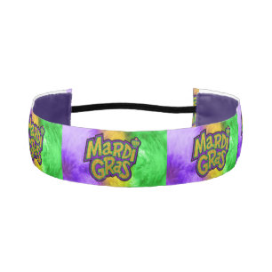 Cinta Para La Cabeza Corona tema festivo SlipperyJoe's Mardi Gras reinf