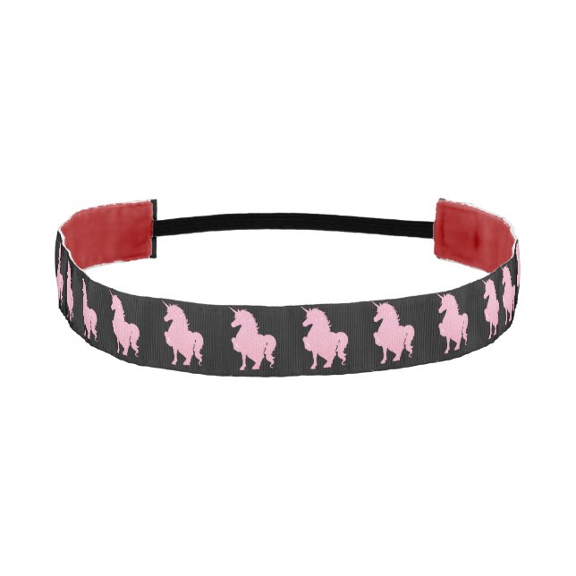 Cinta Para La Cabeza Creo en el unicornio rosa invisible. (Anverso)