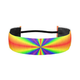 Cinta Para La Cabeza Cruz del Arcoiris