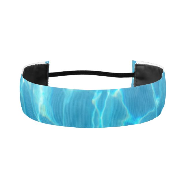 Cinta Para La Cabeza Crystal Clear Sky Blue Pool Water (Anverso)