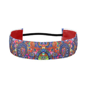 Cinta Para La Cabeza Cute colorful chakra pattern checkbook cover