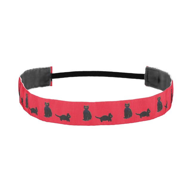 Cinta Para La Cabeza Cute Kitty Black Cats (Anverso)