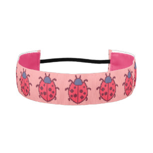 Cinta Para La Cabeza Cuto pixelado ladybug insecto lanzar almohada