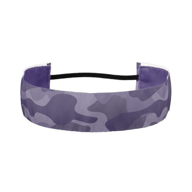 Cinta Para La Cabeza Cyber Grape Monocolor Camo (Anverso)