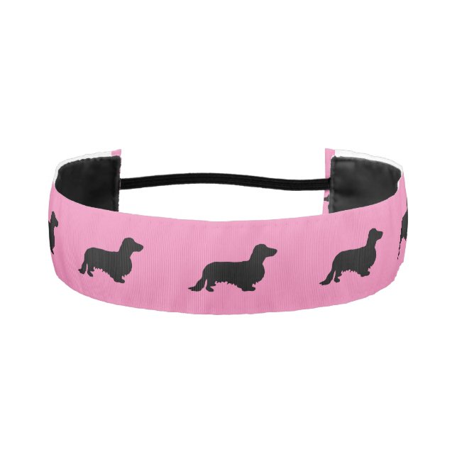 Cinta Para La Cabeza Dachshund Pelo Largo - Silueta 1 (Anverso)