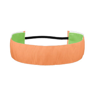 Cinta Para La Cabeza Decoración de color Naranja de mango sólido list
