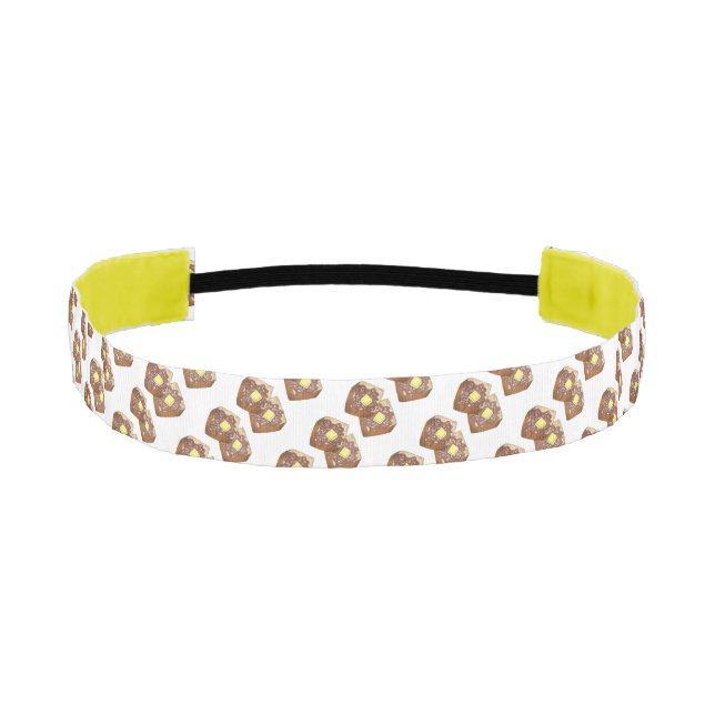 Cinta Para La Cabeza Desayuno francés con mantequilla y jarabe (Anverso)