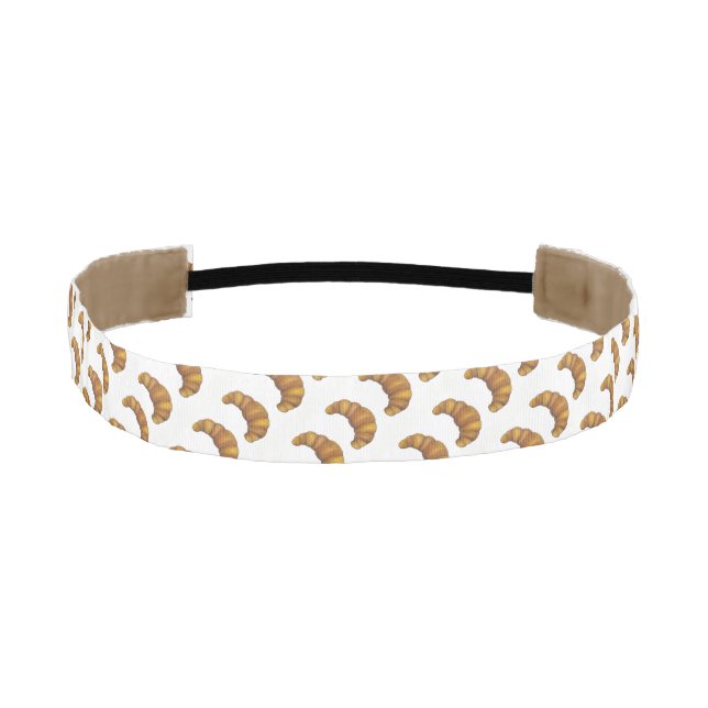 Cinta Para La Cabeza Desayuno francés de croissant croissant (Anverso)