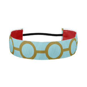 Cinta Para La Cabeza Diadema antideslizante BlueGold Glow