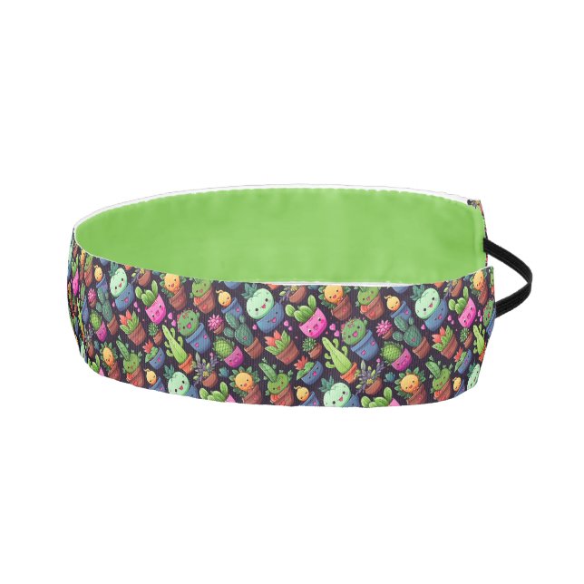 Cinta Para La Cabeza Diadema de Cactus Kawaii (Derecha)